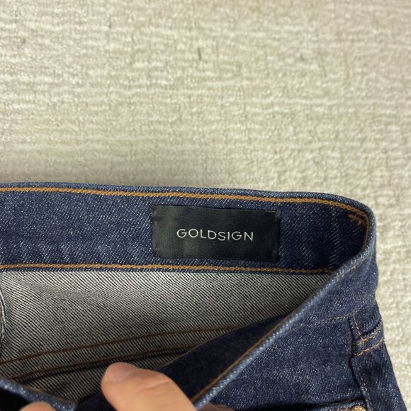 Goldsign Women jeans MADE IN THE USA Dark blue Style #W3343B-1078 | Size 25 - Picture 5 of 14
